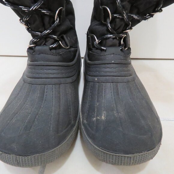 PAJAR Olga Winter Snow Duck Boots in Black Gorpcore Outdoor - Size US 6 - Picture 13 of 16